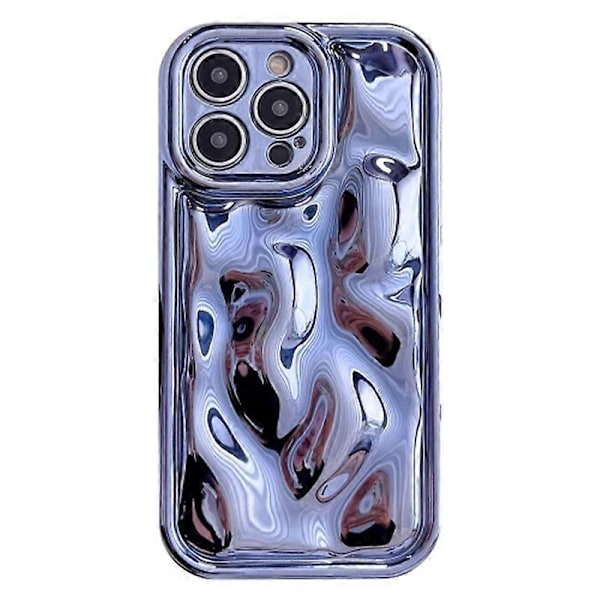 iPhone 15 Pro Max -kotelo, naarmuuntumaton, galvanoidulla meteoriittikuvioinnilla varustettu TPU-puhelinkuori Multicolor Style C