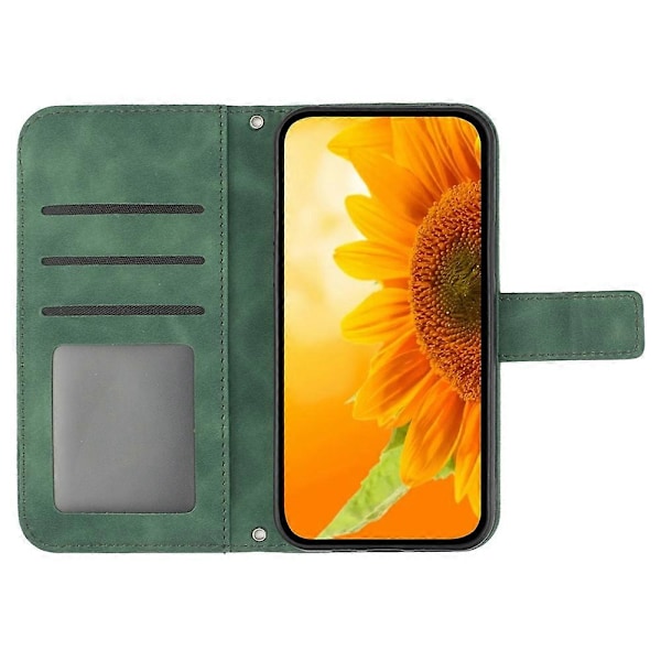 Til Xiaomi 14 Pro Etui Hud-berørings Wallet Stand Læder Cover med Skulderrem Multicolor Style G
