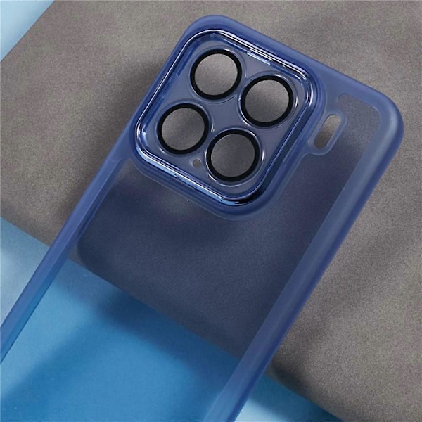 WANLONFENG DKSM -sarja Xiaomi 15 TPU -kotelolle, galvanoidulla kehyksellä ja karkaistulla lasilla Multicolor Style C