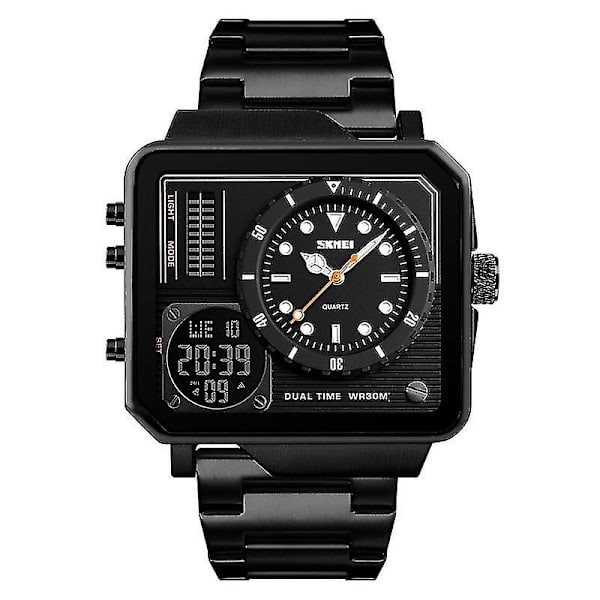 Skmei 1392 Outdoor Sports Watch - elegant och hållbar svart armbandsur för utomhusentusiaster