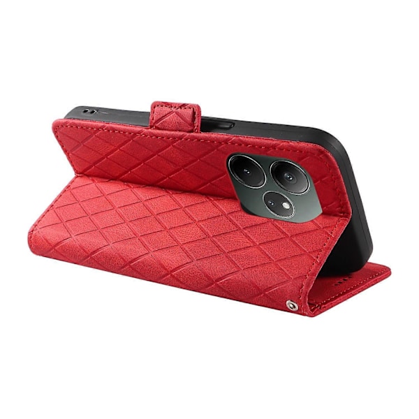 För Realme GT 6 5G Fodral Geometrisk Rom Wallet Läder Telefonskal Multicolor Style D