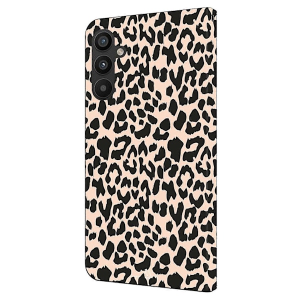 Skal för Samsung Galaxy A34 5G Mönstertryckt Skyddande Fodral TPU+PU Läder Flip Telefonfodral Multicolor Style A