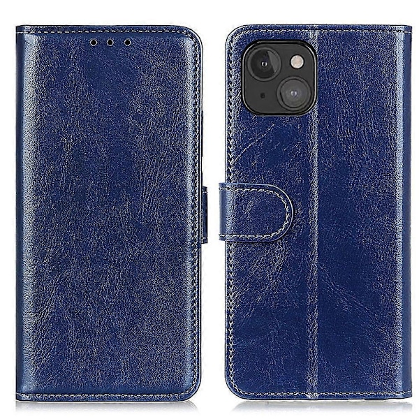 PU Läder Plånboksfodral Skyddsfodral med Ställ för iPhone 13 mini Multicolor Style D