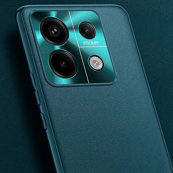 Xiaomi Redmi Note 13 Pro 5g Kotelo Pu Nahka+tpu+pc Naarmuuntumaton Älypuhelimen Suojus Orange