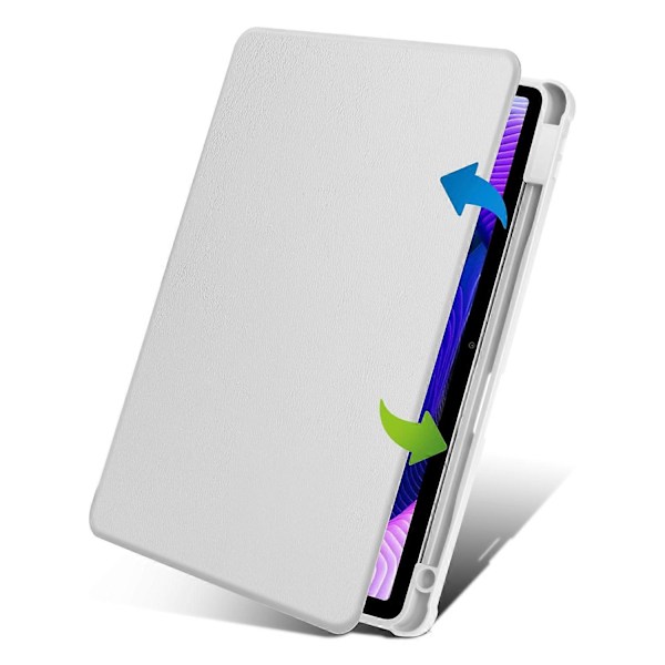 Læder Tablet Cover med Roterende Stand og Auto Sleep/Wake til Xiaomi Redmi Pad SE Multicolor Style E