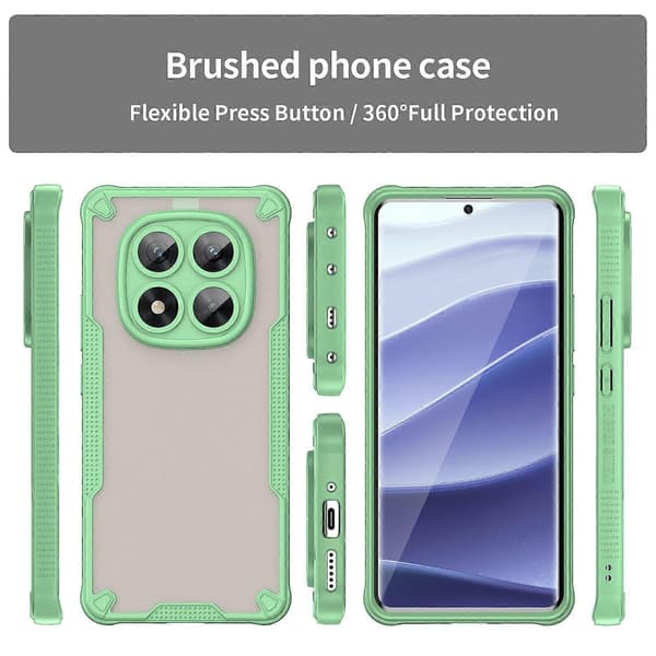 Deksel til Xiaomi Redmi Note 14 Pro 5G Multicolor Green