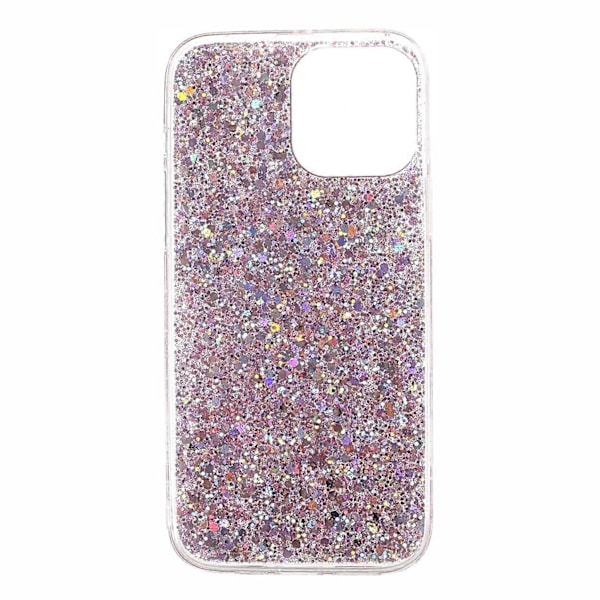 Flash-jauhe paljetti ohut kevyt kestävä akryyli+TPU puhelinkotelo iPhone 13 Pro 6.1 tuumalle Multicolor Style F