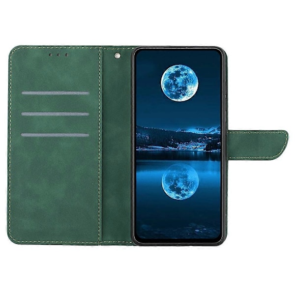 Til Xiaomi 14 Etui Læder Hud-berøring Anti-ridse Pung Telefon Cover Multicolor Style E