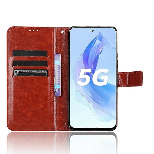 Til Honor 90 Lite 5G/X50i 5G PU Læder Telefon Wallet Etui Stativ Stødsikkert Cover Multicolor Style D