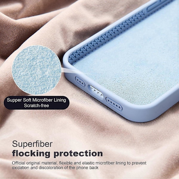 Stöttåligt magnetiskt mobilskal i flytande silikon med stativ för iPhone 14 Pro Multicolor Style F