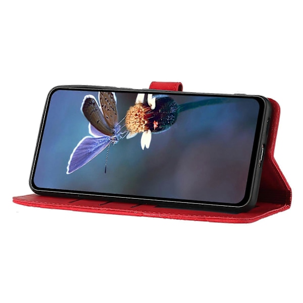 Til Samsung Galaxy A53 5G Telefon Cover PU Læder Prægede Blomster Stand Wallet Fuld Beskyttelse Case Multicolor Style E