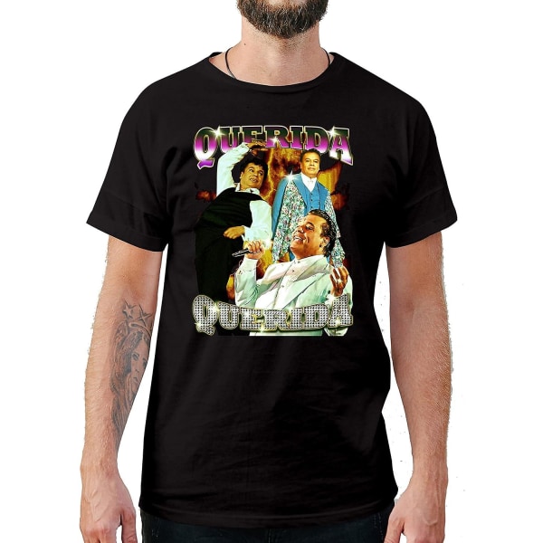 Hip Hop Rap Trap Rappare Sångare Streetwear Vintage Style Juan Gabriel T-shirts M