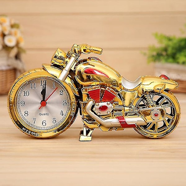 Tecknad motorcykel väckarklocka Style2