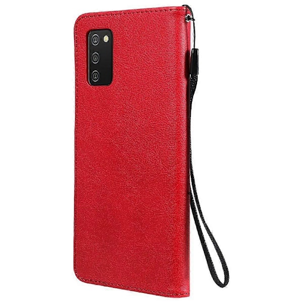 KT Läderserie-2 Falltåligt Enfärgat PU Läder Telefonskal med Plånbok för Samsung Multicolor Style C