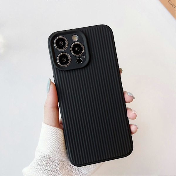 For iPhone 14 Pro Max Anti-Stripes Bakside Deksel Myk TPU Støtsikker Beskyttelsesdeksel Multicolor Style B