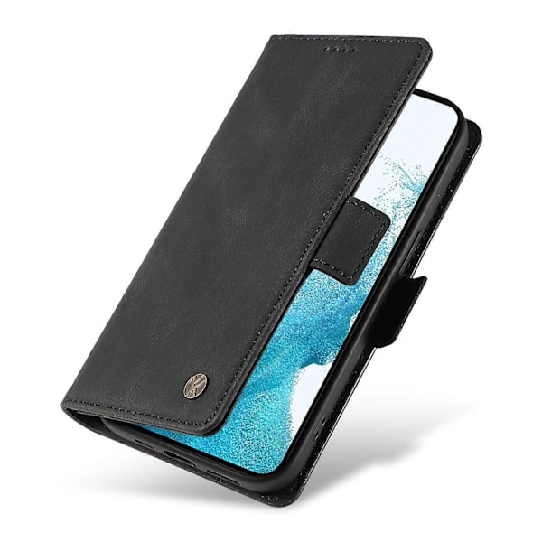 YIKATU YK-005 Til Samsung Galaxy S21 FE 5G Stand Wallet Case Hud-berørings Læder Telefon Cover Multicolor Style E