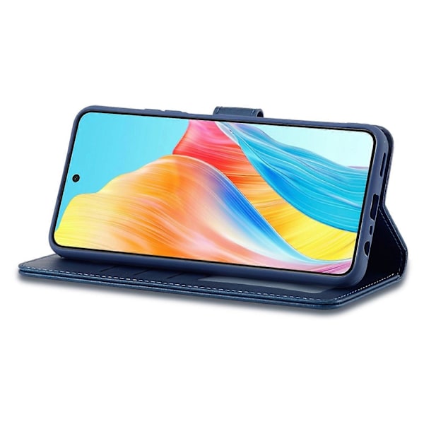 LC.IMEEKE Puhelinkotelo Oppo A78 4G -puhelimelle PU-nahkainen jalustallinen lompakkokotelo Multicolor Style C