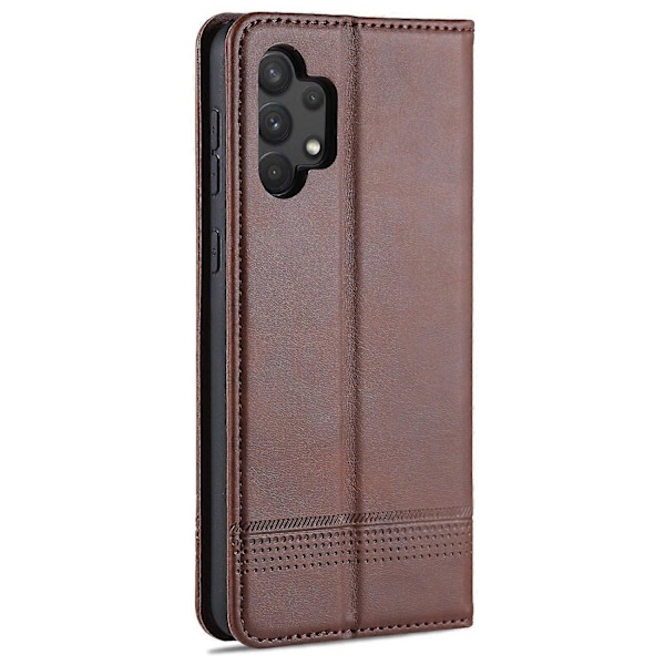 AZNS Stand Wallet Auto-absorberende Magnetisk Læder Etui til Samsung Galaxy A32 4G Multicolor Style F