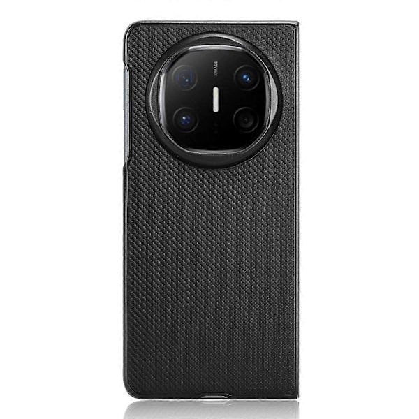 Skal för Huawei Mate X6, kolfibertextur, stöttåligt PU+PC-telefonskal - Grön Multicolor Black