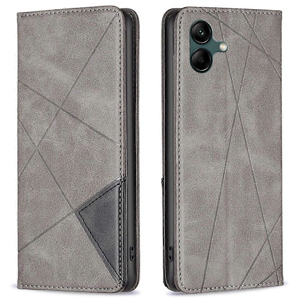 Mobilskal för Samsung Galaxy A05 4G Fodral Präglat PU Läder Anti-fall Skal Multicolor Style E