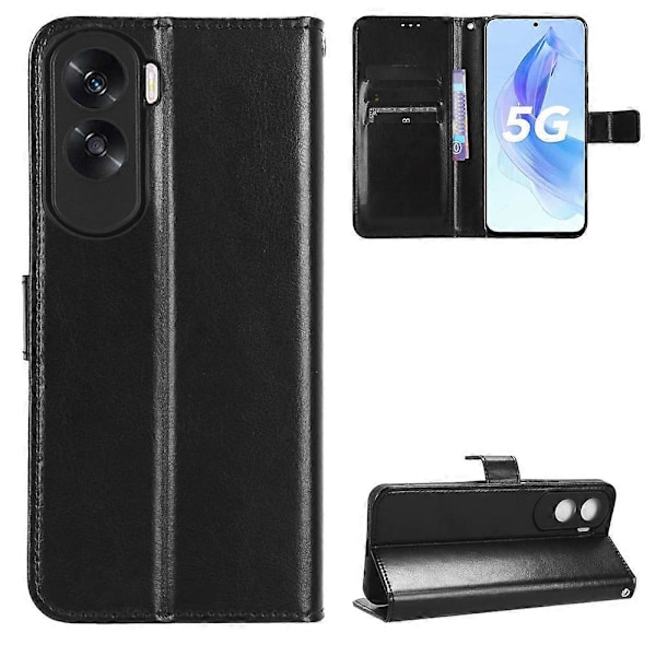 Til Honor 90 Lite 5G/X50i 5G PU Læder Telefon Wallet Etui Stativ Stødsikkert Cover Multicolor Style A