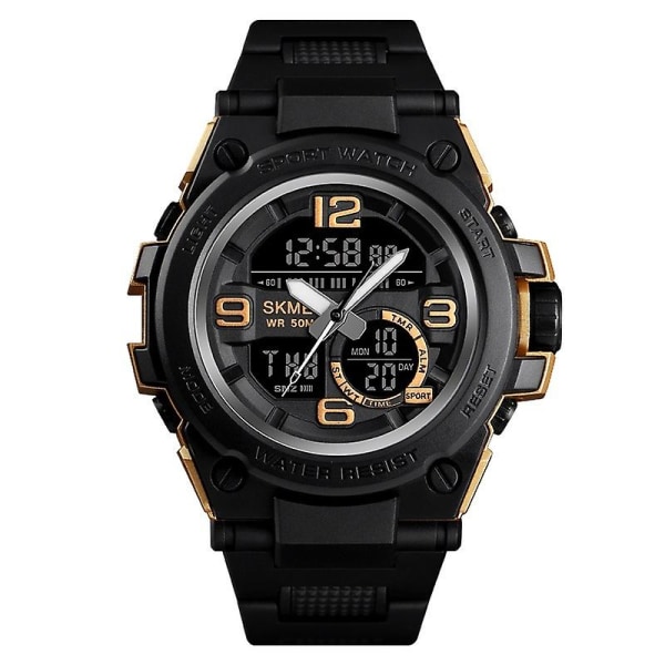 Skmei Outdoor Sports elektronisk watch Golden