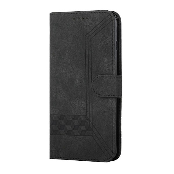 Til iPhone 17 Telefon Cover med Rem Præget PU Læder Wallet Stand Cover Multicolor Back