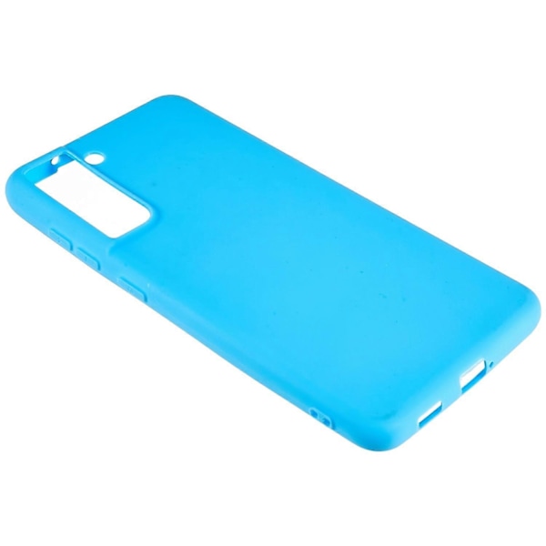 För Samsung Galaxy S21 FE 5G Repskydd Mobilskal Matt Flexibelt TPU Fodral Multicolor Style E