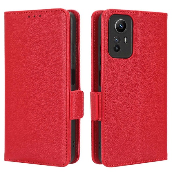 Läderfodral för Xiaomi Redmi Note 12S 4G, Vikbart Ställ Plånboksfodral Multicolor Style C