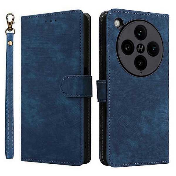 Til Oppo Find X8 Pro 5G Wallet Case RFID-blokering PU Læder Cover Stand View Multicolor Style B