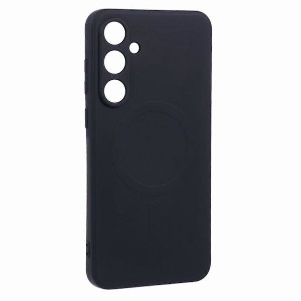 For Samsung Galaxy A55 5G Deksel Støtsikker TPU Telefondeksel Kompatibel med MagSafe- Multicolor Black