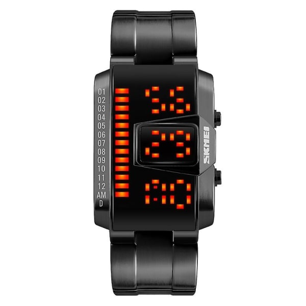 Skmei 1179 multifunktionell vattentät digital watch Black