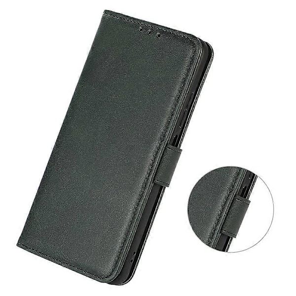 Til Samsung Galaxy A05 4G Etui Ko Læder Tekstur Anti-Ridse Læder Telefon Stand Cover Wallet Multicolor Style C