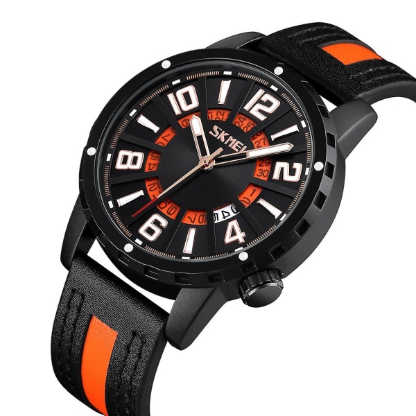 Skmei 9202 Business Casual Watch Orange