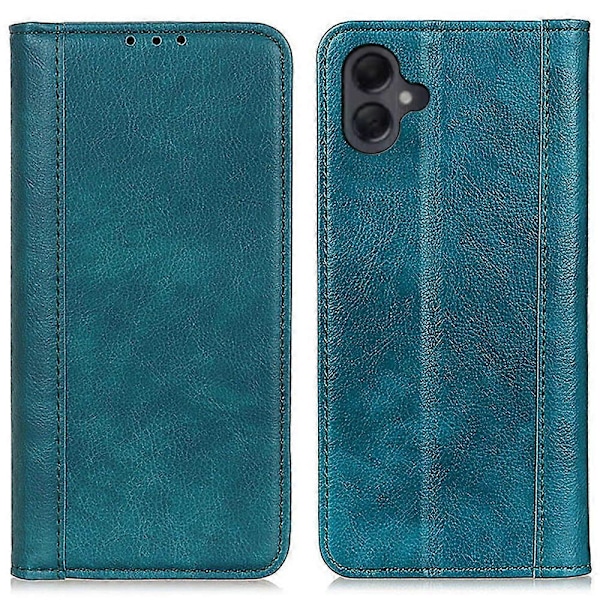 För Samsung Galaxy A06 Ställfodral Delat Läder Litchi Textur Plånbok Telefonfodral Multicolor Style A