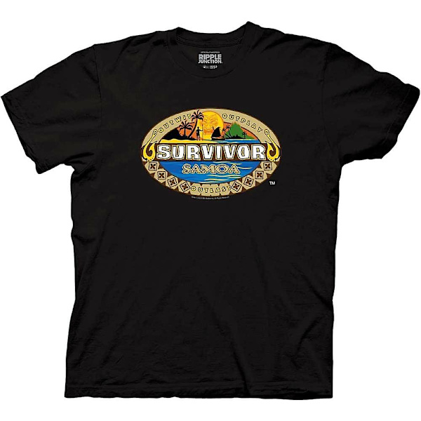 Survivor TV Show Vuxen T-shirts-vuxen, 3xl Season 19 L