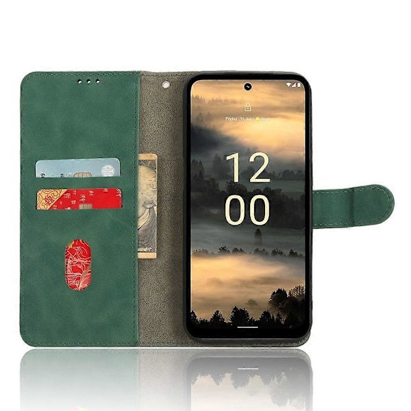 Til Nokia XR21 Anti-drop PU Læder Wallet Case Hud-berørings Telefon Cover med Støttefod Multicolor Style C