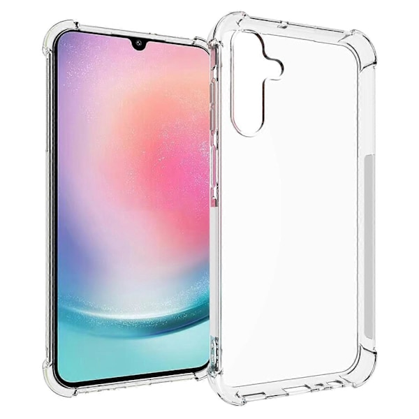 For Samsung Galaxy A15 4G/5G HD Klar Telefon Deksel Myk TPU Anti-skli Smarttelefon Skall