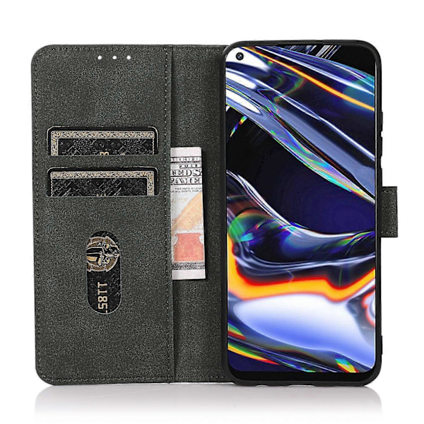 KHAZNEH Plånboksfodral med Ställ i Läderdesign för Samsung Galaxy S21 FE/S21 Fan Edition Multicolor Style C