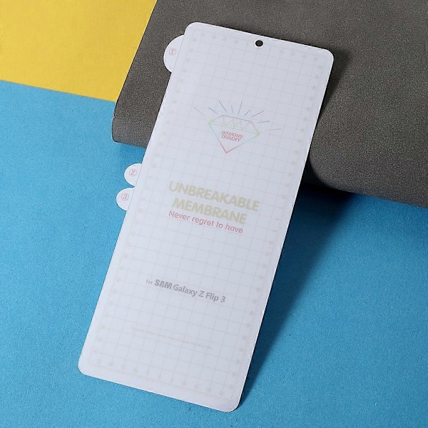 Type A RURIHAI Täyspeittävä TPU Näytönsuoja Etu- + Takakalvo Samsung Galaxy Z Flip3 5G:lle