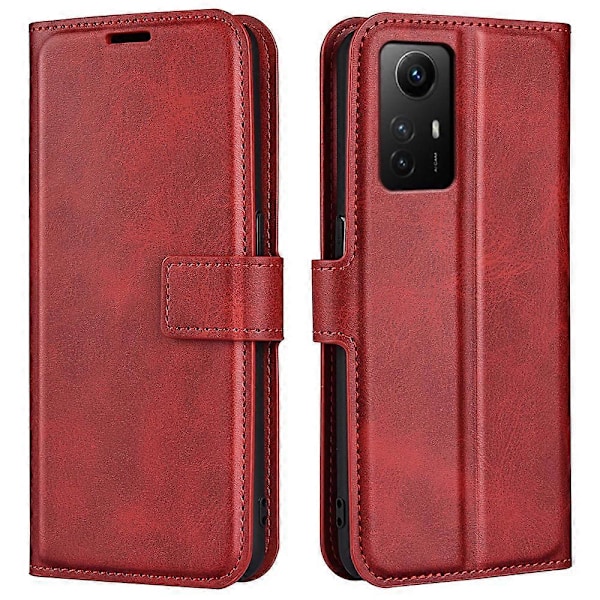 Til Xiaomi Redmi Note 12S 4G Wallet Stand PU Læder Telefon Cover Kalvetekstur Mobiltelefon Etui Multicolor Style C