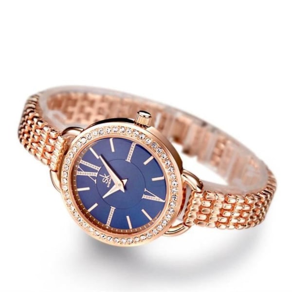 Kvinnor i rostfritt stål watch med armband presentförpackning