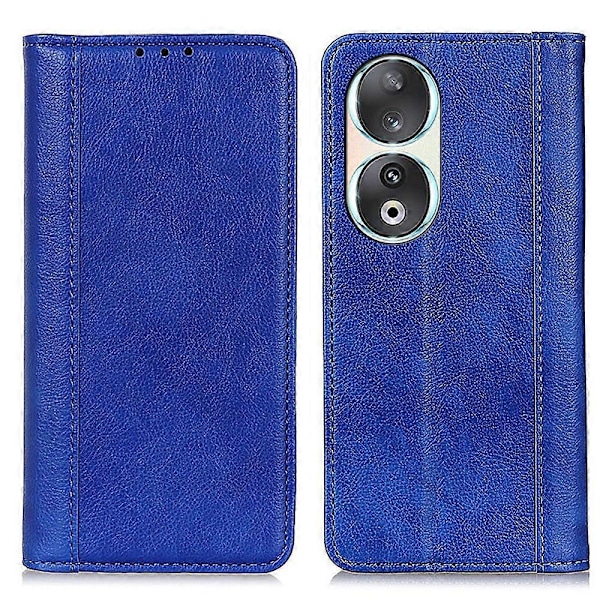 För Honor 90 Mobilskal Fodral Litchi Textur Delat Läder Flip Plånbok Ställ Skydd Multicolor Style B