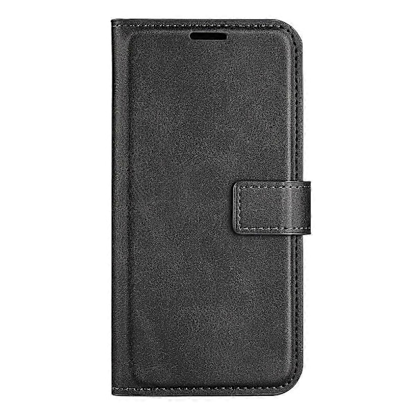 Til Samsung Galaxy S25 Ultra Stand Case Anti-Scratch Kalvetekstur Læder Telefon Cover Multicolor Style A