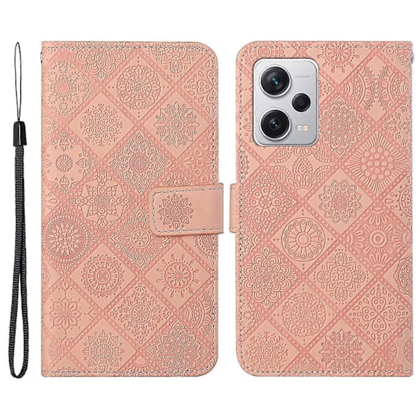 Læder telefoncover til Xiaomi Redmi Note 12 Pro 5G/Note 12 Pro Speed 5G/Poco X5 Pro 5G Multicolor Style C