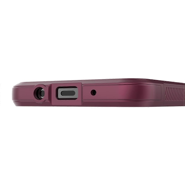 För Huawei nova Y61 4G Stöttåligt Bakstycke Flexibelt TPU Anti-repskydd Multicolor Style D