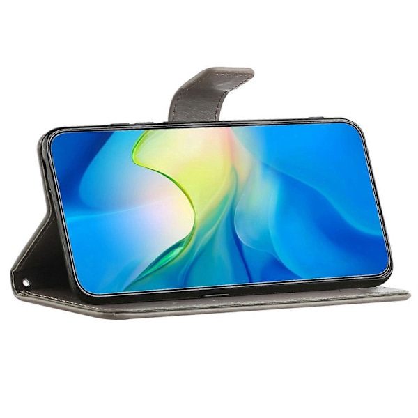 Til Samsung Galaxy A26 5G Etui Wallet Stand Præget Sommerfugl Blomst PU Læder Telefon Cover Multicolor Style F