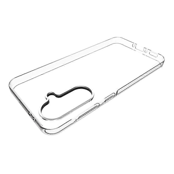 För Samsung Galaxy A56 5G Transparent Telefonfodral Vattenmärkesresistent TPU Baksida