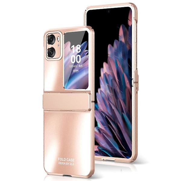För Oppo Find N2 Flip 5G PC Telefonfodral Matt Elektroplätering Anti-repor Mobiltelefonskydd Multicolor Style A