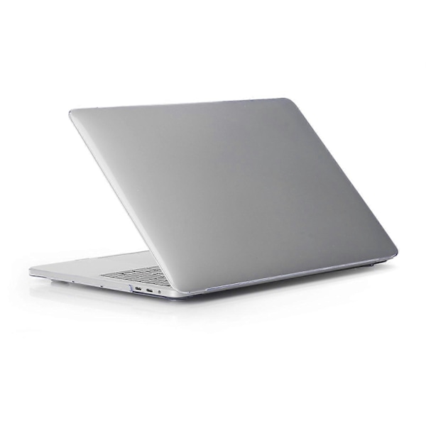 Typ B Främre och Bakre Skyddsskal Transparent PC-skydd med Urskuren Botten för MacBook Pro
